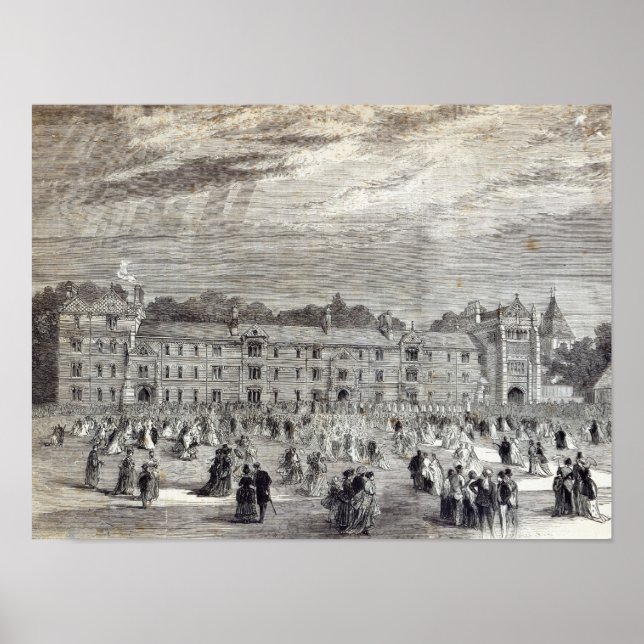 Poster L'ouverture de Keble College, Oxford (Devant)