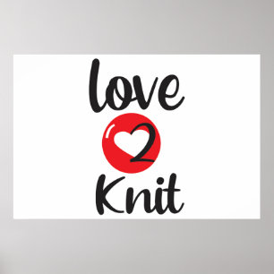 Poster Love 2 Knit