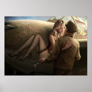 Poster Love and War