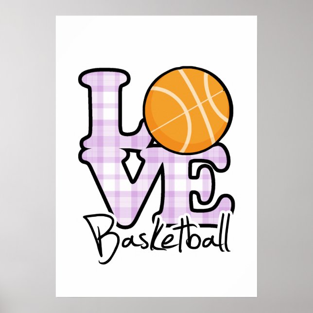 Poster Love Basketball (Devant)