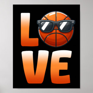 Poster Love Basketball