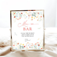 Love Bug Garden Baby shower Mom-osa Bar