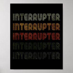 Poster Love Coeur Interrupteur Tee Grunge Vintage Noir da