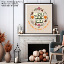 Love Fall Thanksgiving Personnaliser Nom de famill