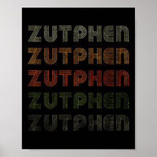 Poster Love Heart Zutphen Tee Style Vintage Grunge Noir