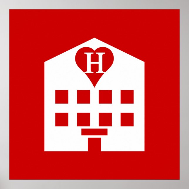 Poster Love Hotel Japanese Emoji (Devant)