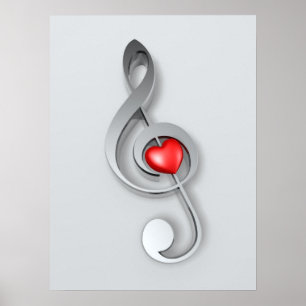 Poster Love Music