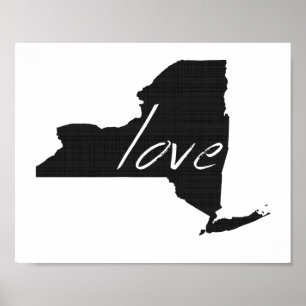 Poster Love New York Wall