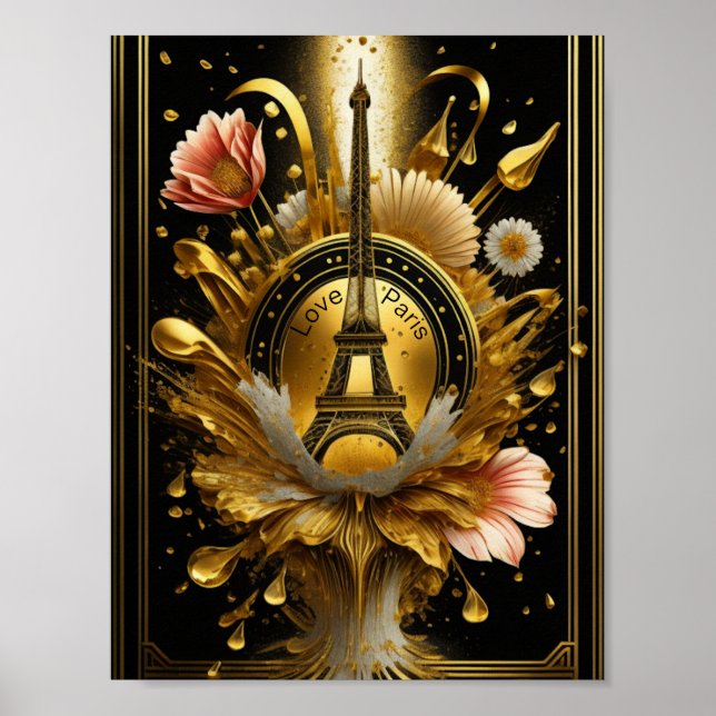 Poster Love Paris (Devant)