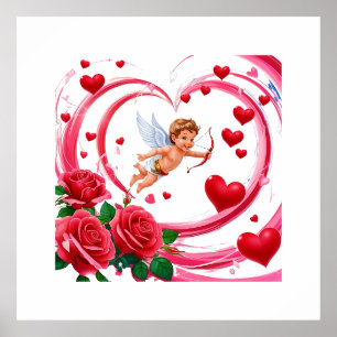 Poster Love & Romance - Saint Valentin