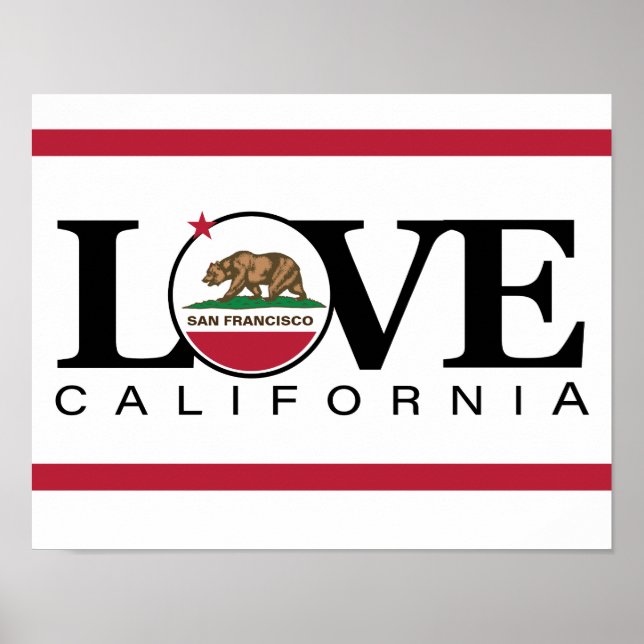 Poster LOVE San Francisco (Devant)
