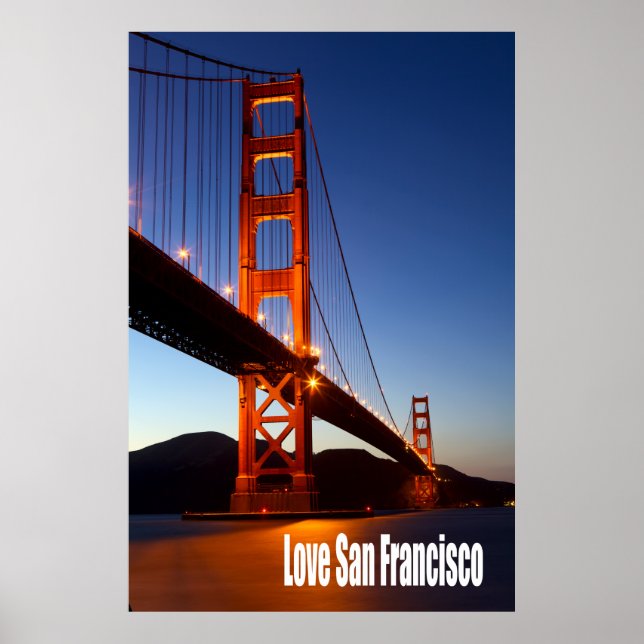 Poster Love San Francisco (Devant)