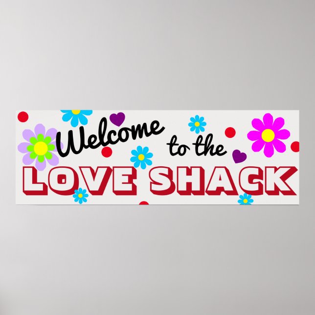 Poster - Love Shack (Devant)
