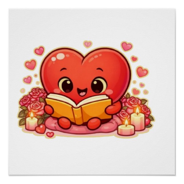 Poster Love Stories Begin Within the Heart (Devant)