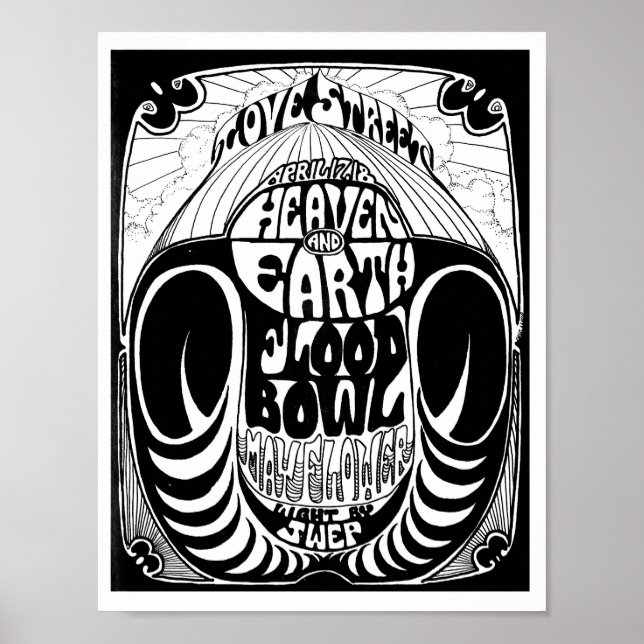 Poster Love Street Light Circus flyer LoveStreetApr17&18' (Devant)