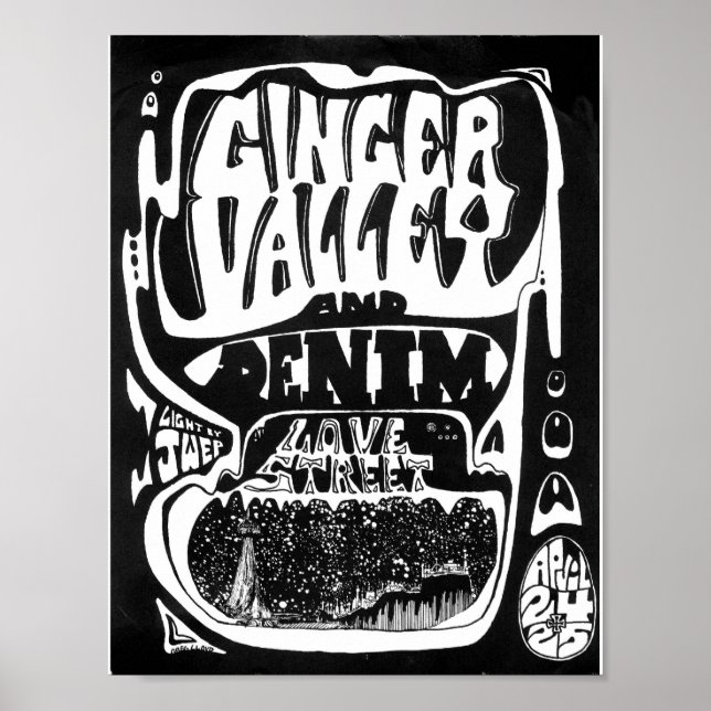 Poster Love Street Light Circus flyer LoveStreetApr24&25' (Devant)
