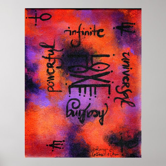 Poster Love Talisman No. 1 (Devant)