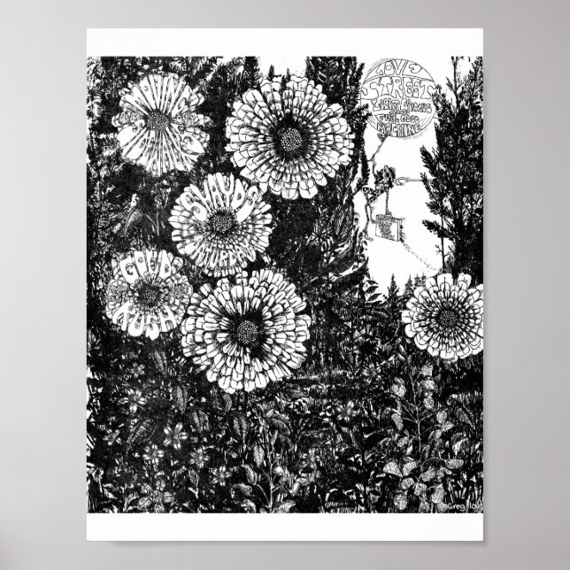 Poster LoveStreetLightCircusflyer Mar28&29'69 (Devant)