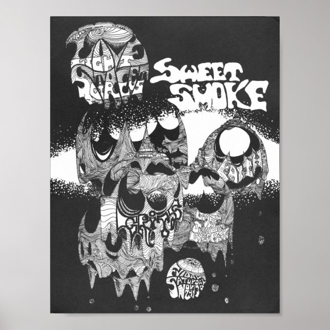 Poster LoveStreetLightCircusflyer Nov29&30'68 (Devant)