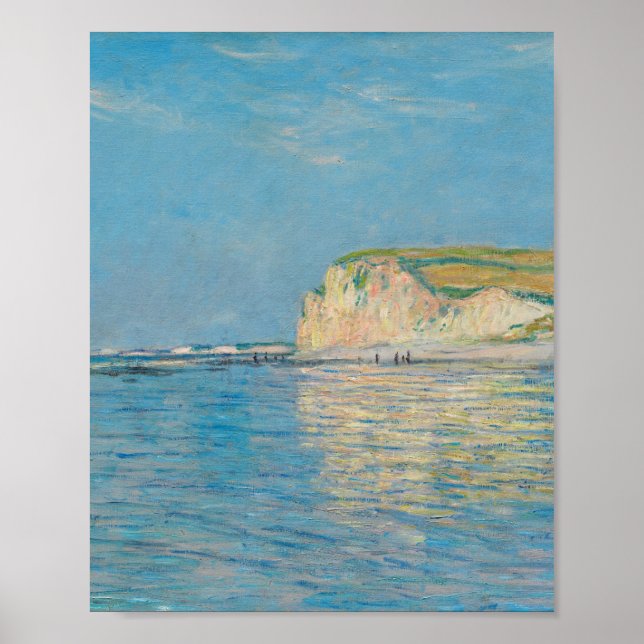 Poster Low Tide à Pourville, près de Dieppe Claude Monet (Devant)