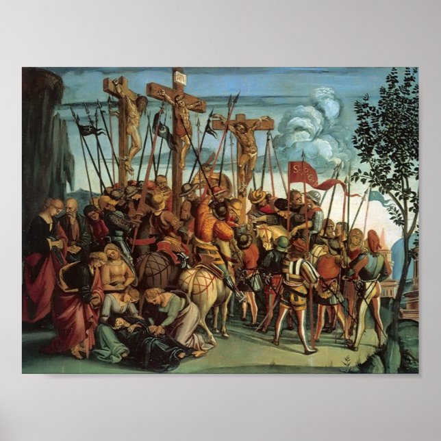 Poster Luca Signorelli - La Crucifixion (Devant)