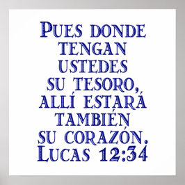 Poster Lucas 12:34