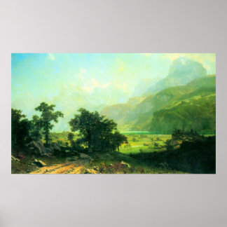 Poster Lucerne Suisse par Bierstadt