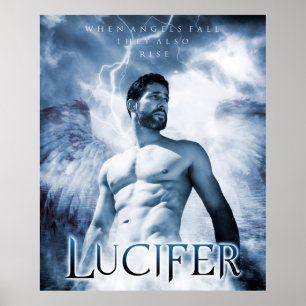 Poster Lucifer Morningstar Quand Les Anges Tombent Ils R 