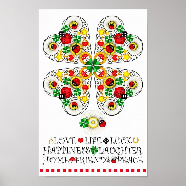 Poster Lucky Charms (Devant)