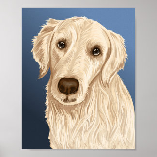 Poster Lucky (feuilles)