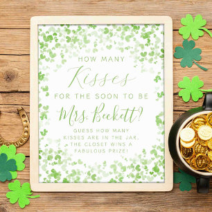 Poster Lucky In Love St. Patrick's Day Fête des mariées