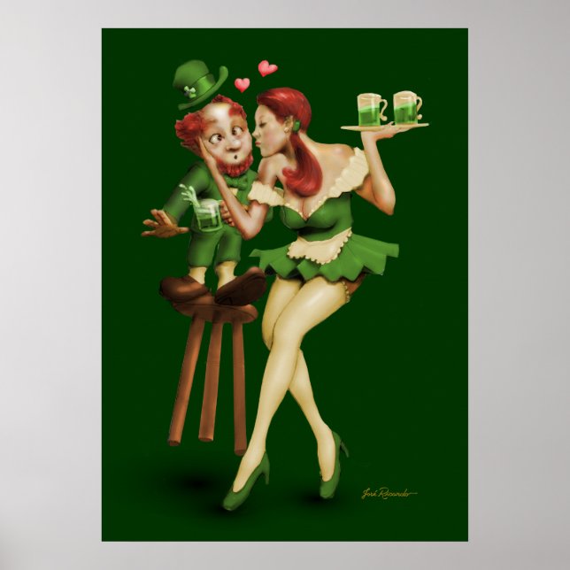 Poster Lucky Leprechaun (Devant)