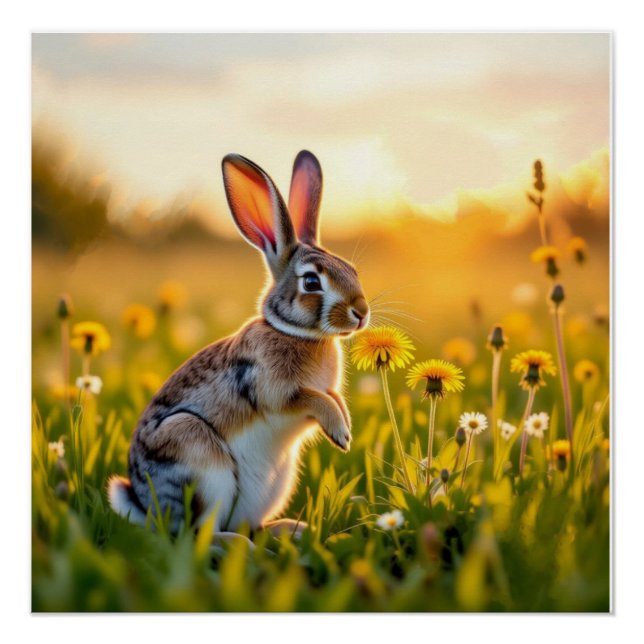 Poster Lucky Rabbit Foot (Devant)