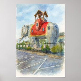 Poster Lucy l'éléphant