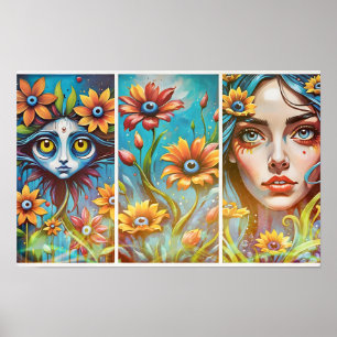 Poster Lucys Magic Garden