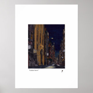 Poster "Ludlow Street" tirage limité (50)