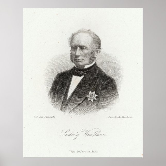 Poster Ludwig Windthorst (Devant)