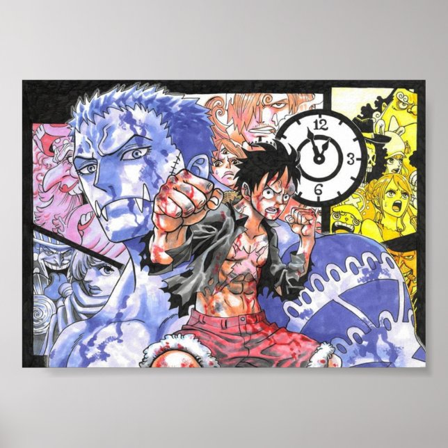 Poster luffy vs katakuri (Devant)