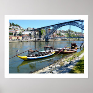 Poster Luis 1 bridge at Porto