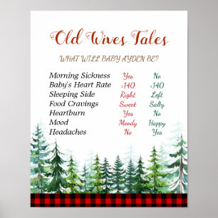 Poster Lumberjack Old Wives Tales Genre Reveve Board Pos