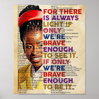 Poster Lumière d'Amanda Gorman