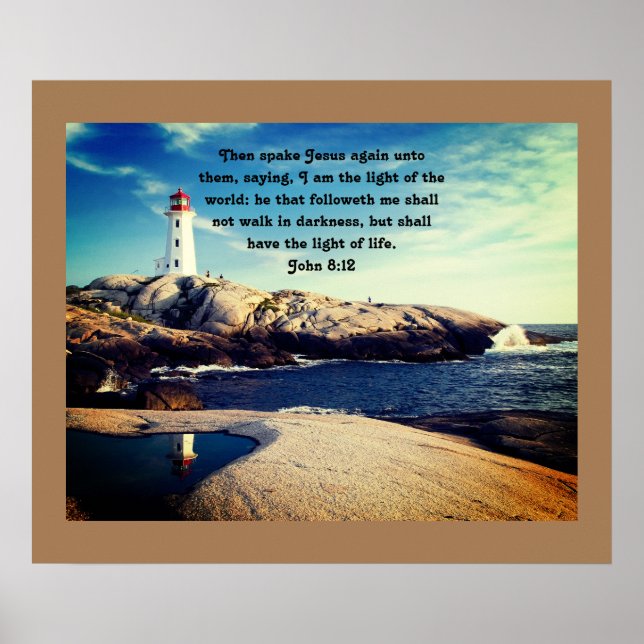 Poster "Lumière du monde" (Devant)