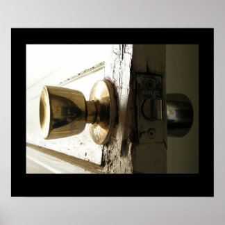 Poster Lumière et foncée