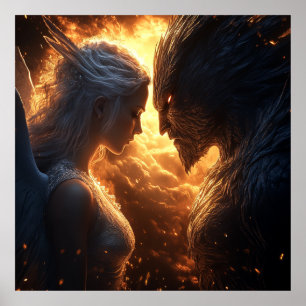 Poster Lumière et obscurité - Imaginaire dramatique