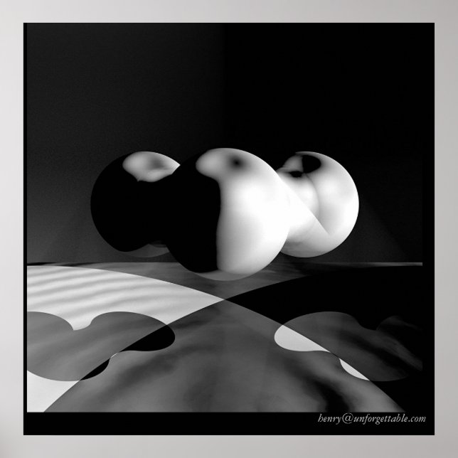 Poster Lumière négative (Devant)