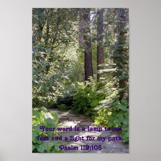 Poster Lumière sur mon chemin (Devant)