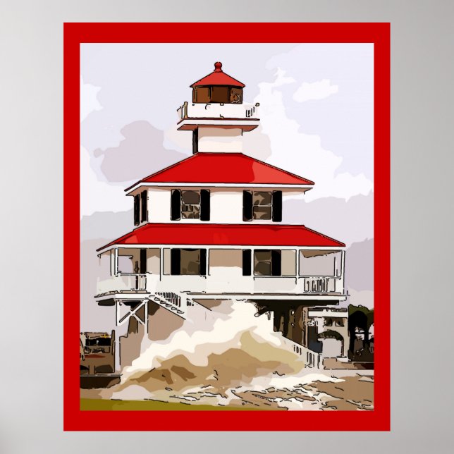 Poster Lumière West End En Tempête (Devant)