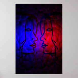 Poster Lumières de beauté