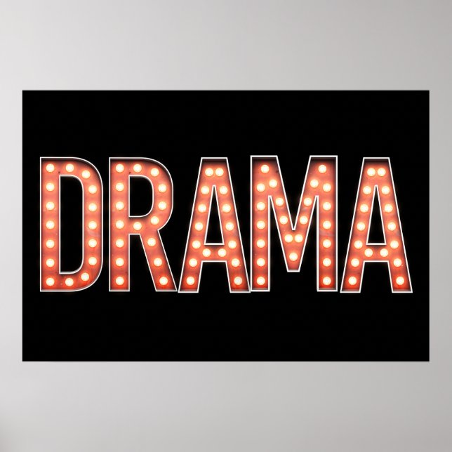 Poster Lumières de marquis DRAMA (Devant)