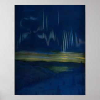 Poster Lumières du Nord